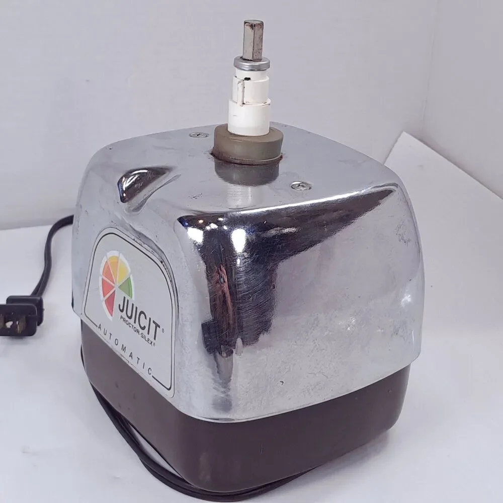 Vintage Proctor Silex Juicit Automatic Electric J112C Citrus Juicer motor base